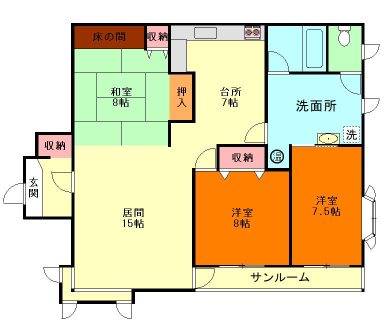 間取図