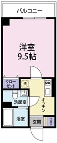 IT026弐番館の間取図