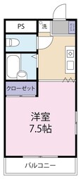 YMハイツの間取図