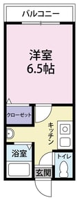 フラワーヒルズⅢの間取図