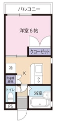 フリーダム高尾の間取図
