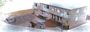 （仮称）狭山市新築アパート外観写真