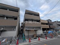 阪神本線 尼崎駅 3階建 建築中の外観写真