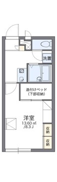 レオパレスＪＯＹの間取図