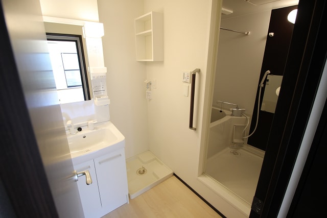 物件内観写真9　(シャンプードレッサー付・室内洗濯機置き場。)