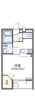 レオネクストさちＣの間取図