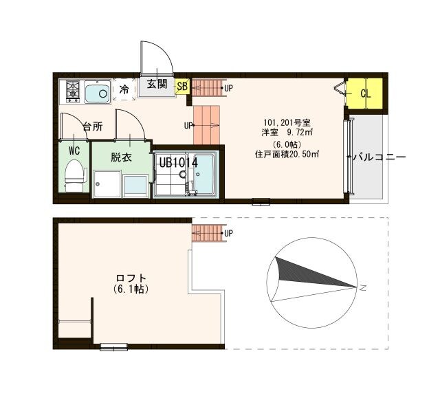 物件内観写真5　(間取図)