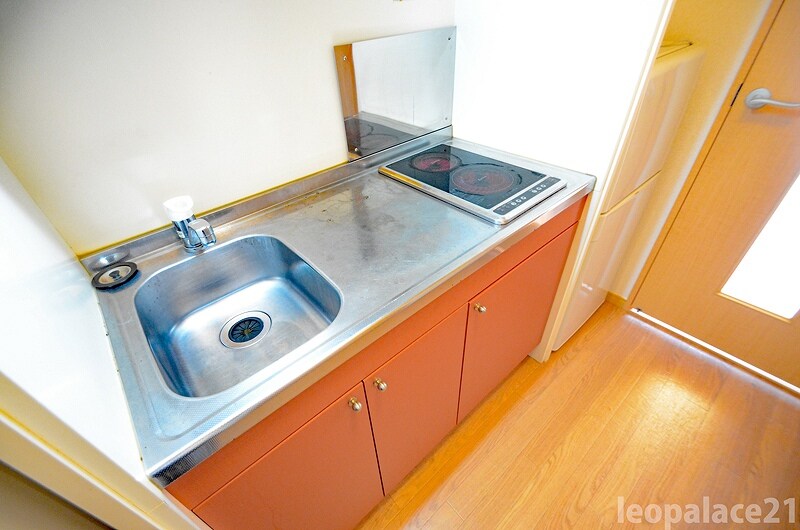 物件内観写真3　(一人暮らしにピッタリの機能的なシンク)