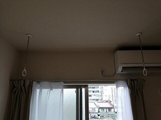 物件内観写真11　(室内物干しも付いて雨の日の洗濯も安心です。)