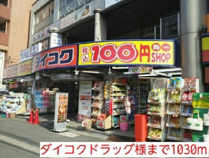 物件内観写真19　(ダイコクドラッグ様まで1030m)