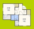 アメニティー新高二番館の間取図