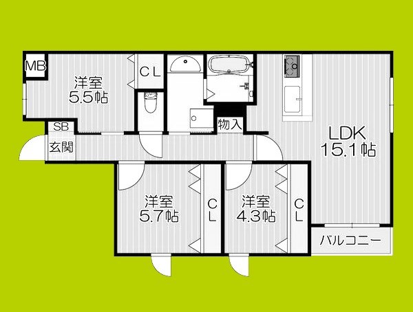 間取図