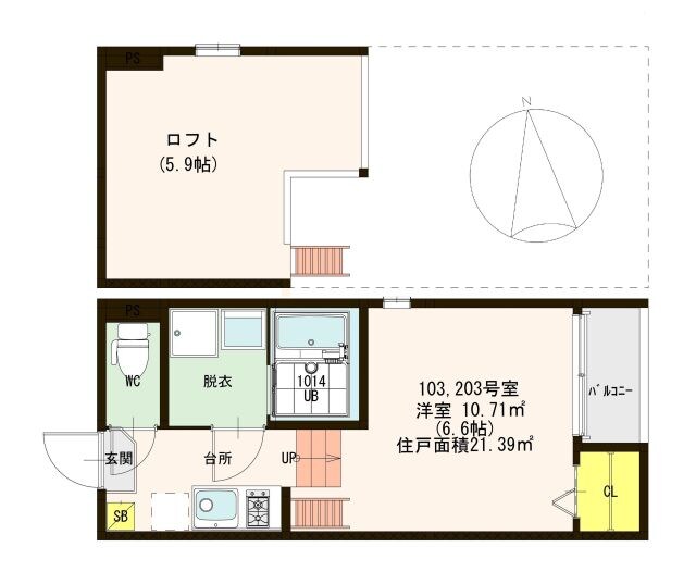 物件内観写真6　(間取図)
