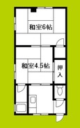 中村マンションの間取図