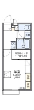 レオパレスＭＫの間取図