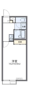 レオパレスポアロの間取図