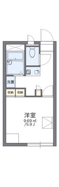 レオパレスマエダの間取図