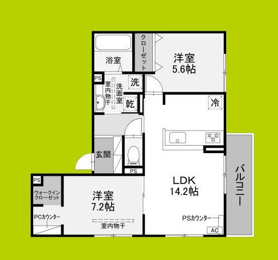 間取図