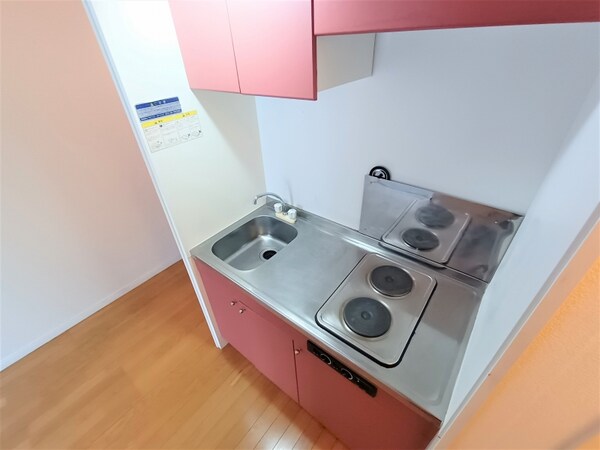 キッチン(コンロは２口コンロになります。)