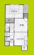 本田マンションの間取図