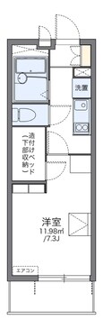 レオパレス安住の間取図