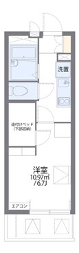レオパレス千林の間取図