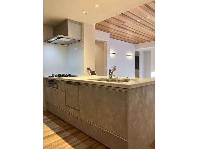 物件内観写真6　(乾燥機付食器洗浄機付のキッチン)