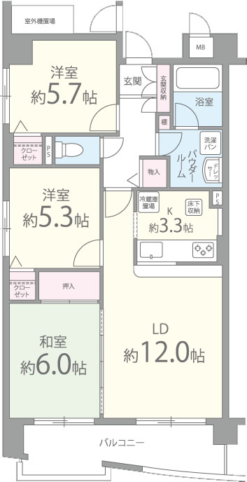 間取図