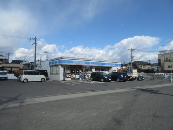 周辺環境(ローソン 美原北余部店 860m)