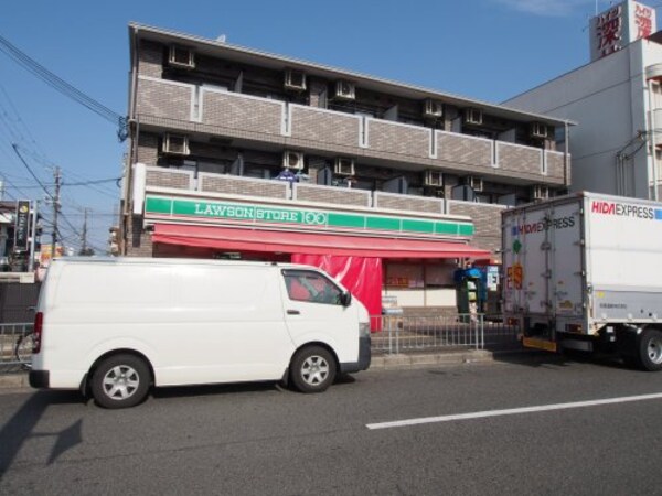 周辺環境(ローソンストア100深井駅西口店 413m)