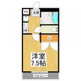 レオパレスピュアの間取図