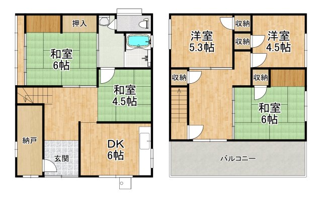 間取図