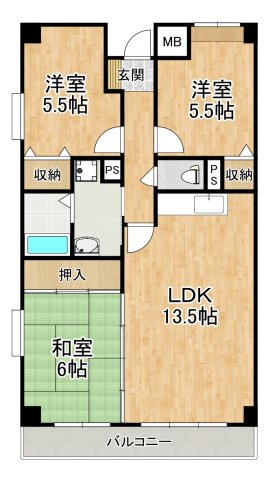 間取図