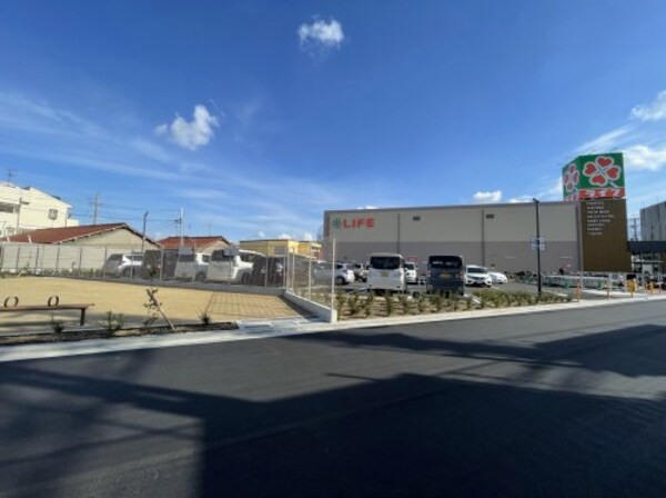 周辺環境(（株）ライフコーポレーション 初芝店 145m)