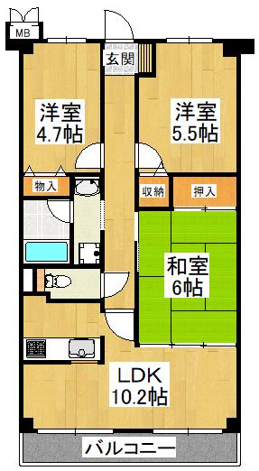 間取図
