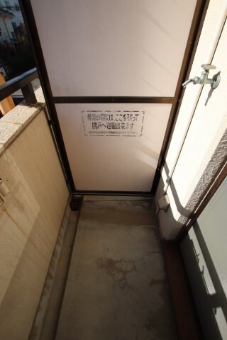 物件内観写真27　(室外洗濯機置場)