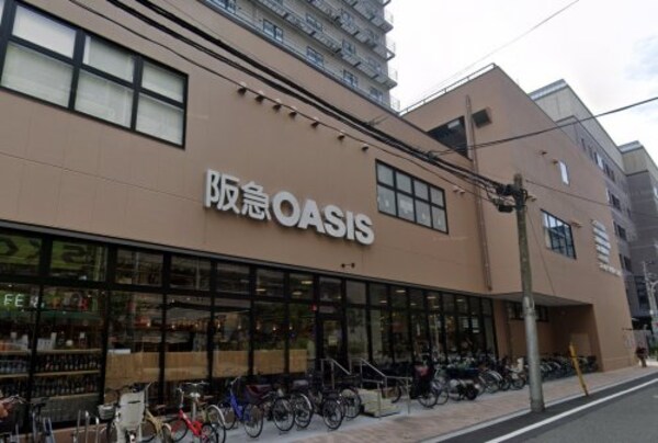 周辺環境(阪急オアシス新町店 1268m)