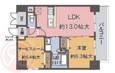 大阪メトロ千日前線 桜川駅 13階建 築10年の間取図