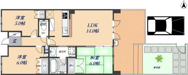 間取図