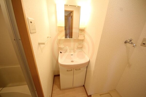 独立洗面台(独立洗面台あり、毎朝おしゃれに忙しい女性の方におすすめです)
