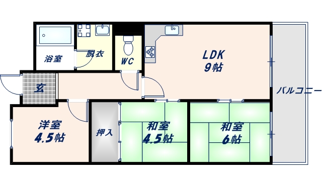 間取図