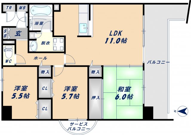 間取図