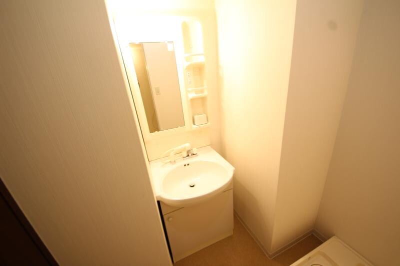 物件内観写真27　(朝の支度にも助かる、独立の洗髪洗面化粧台)