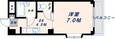 北島ハイツの間取図