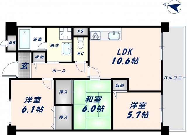 間取図