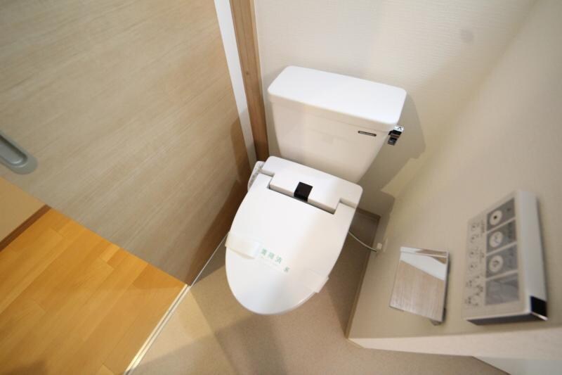 物件内観写真14　(落ち着いた色調のトイレです)