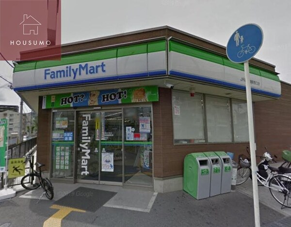 周辺環境(ファミリーマート ＪＲ四条畷駅西口店 514m)