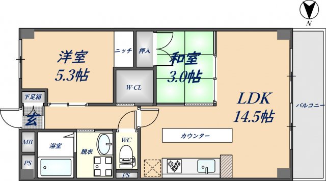 間取図