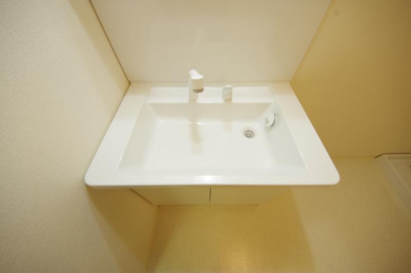 物件内観写真22　(朝の支度にも助かる、独立の洗髪洗面化粧台)