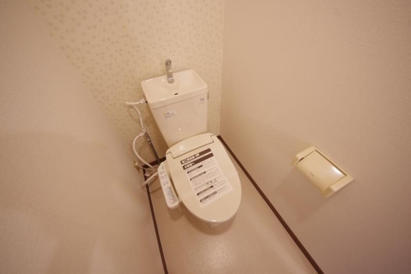 物件内観写真9　(落ち着いた色調のトイレです)